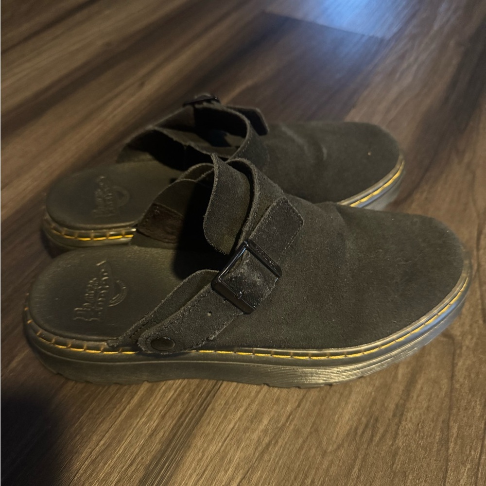 Dr. Martens Suede Slingback Shoes - Picture 2 of 4